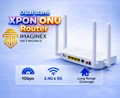 IT Link ZTE Chipset Dual Band | XPON ONU Router 5G & 2.4G_img_3