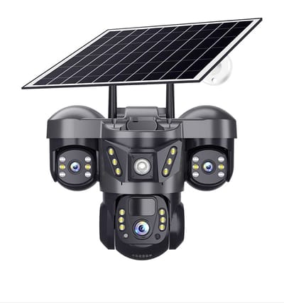 V380 PRO 3 Lens CCTV Outdoor Waterproof Night Vision PTZ Camera 4G_img_0