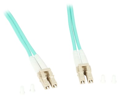 LC-LC OM3 Duplex Multimode Fiber Patch Cord_img_0
